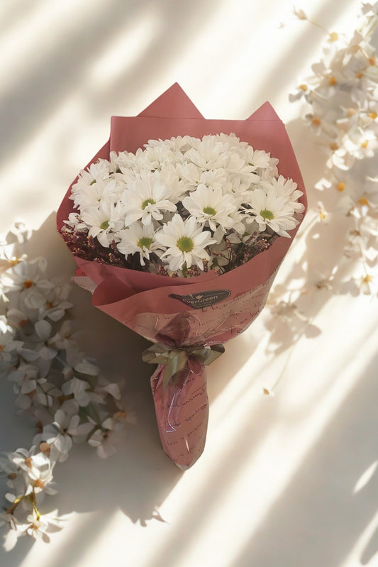 Beyaz Papatya Buketi