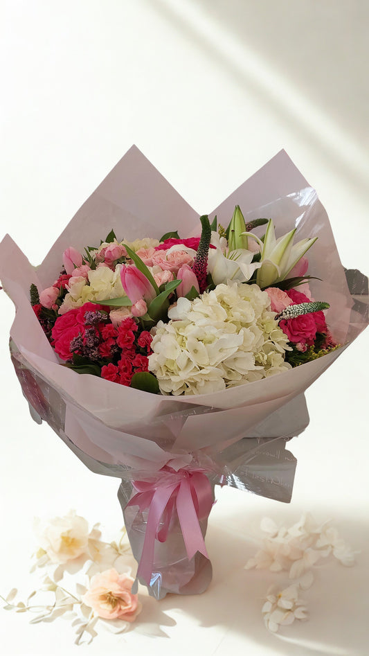 Lale & Ortanca Buketi